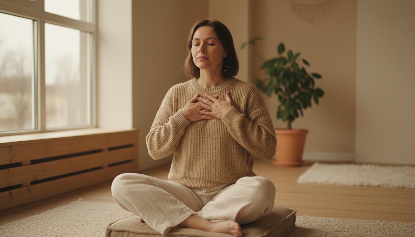 Persona en relajación